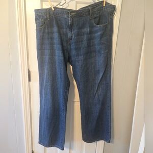 Mens Old Navy Straight Leg Medium Wash Jeans 46x32